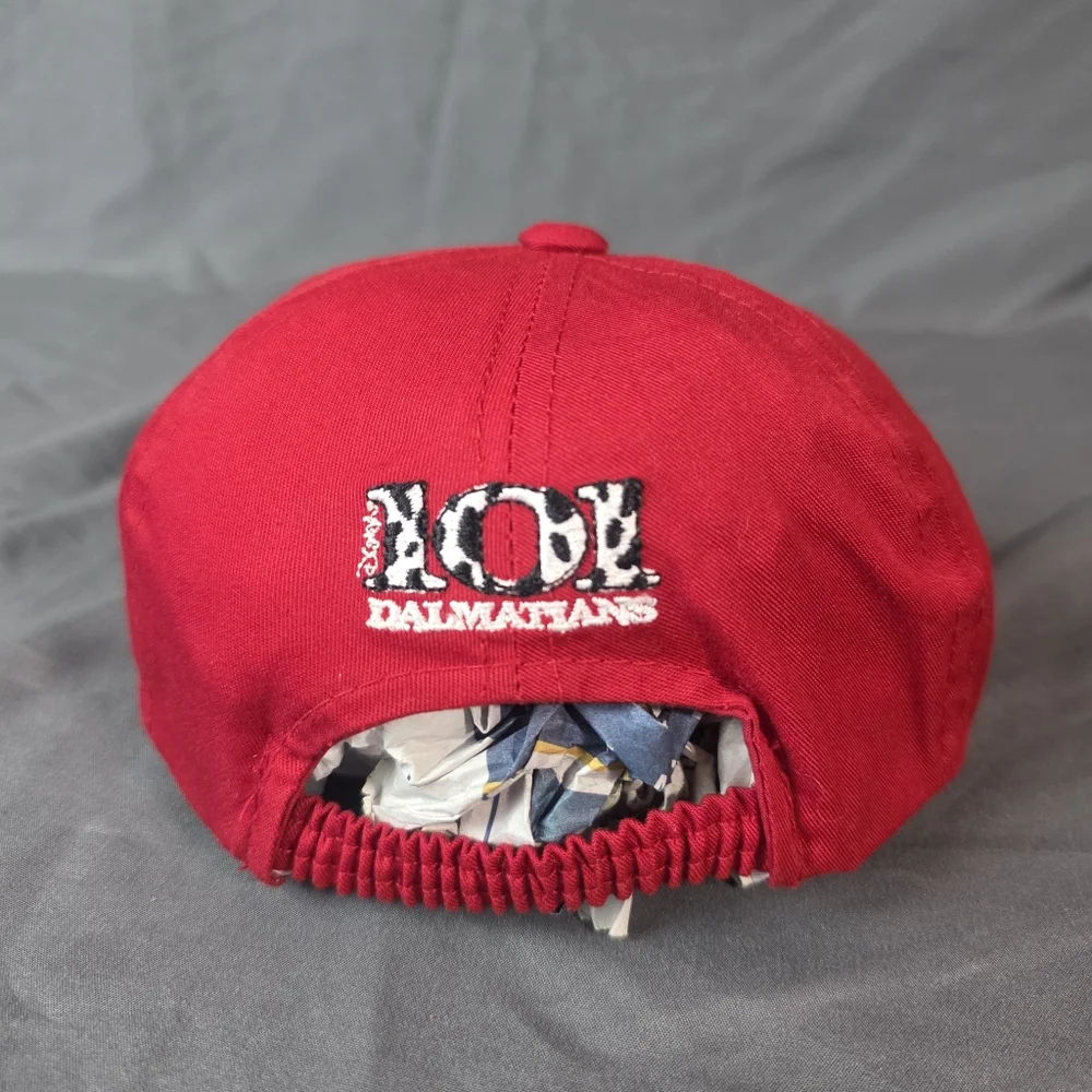 Vintage Disney 101 Dalmatians Annco Red Kid's Hat Cap